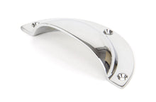 Load image into Gallery viewer, 91523 Polished Chrome 4&quot; Plain Drawer Pull
