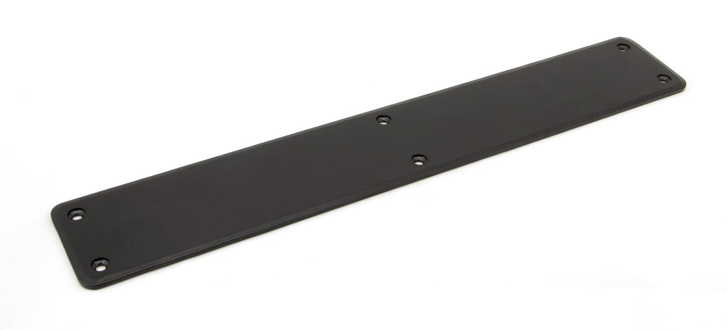 91760 Black 400mm Plain Fingerplate