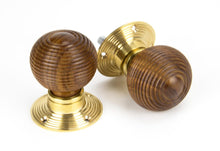 Load image into Gallery viewer, 91792 Rosewood and PB Cottage Mortice/Rim Knob Set - Small
