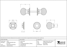 Load image into Gallery viewer, 91792 Rosewood and PB Cottage Mortice/Rim Knob Set - Small
