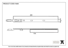 Load image into Gallery viewer, 91884 BZP 250mm Extension Piece for Espag Door Locks
