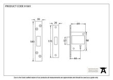 Load image into Gallery viewer, 91901 SS 2½&quot; 5 Lever BS Deadlock KA
