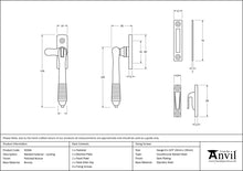 Load image into Gallery viewer, 91944 Polished Bronze Locking Reeded Fastener
