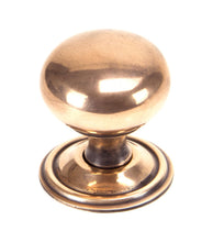 Load image into Gallery viewer, 91949 Polished Bronze Mushroom Cabinet Knob 38mm
