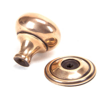 Load image into Gallery viewer, 91949 Polished Bronze Mushroom Cabinet Knob 38mm
