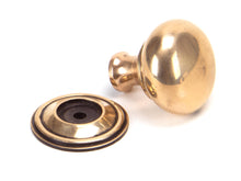 Load image into Gallery viewer, 91950 Polished Bronze Mushroom Cabinet Knob 32mm
