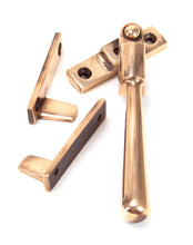 Load image into Gallery viewer, 91952 Polished Bronze Night-Vent Locking Newbury Fastener
