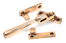 Load image into Gallery viewer, 91952 Polished Bronze Night-Vent Locking Newbury Fastener
