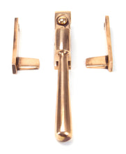 Load image into Gallery viewer, 91952 Polished Bronze Night-Vent Locking Newbury Fastener
