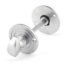 Load image into Gallery viewer, 91996 Satin Chrome Round Bathroom Thumbturn
