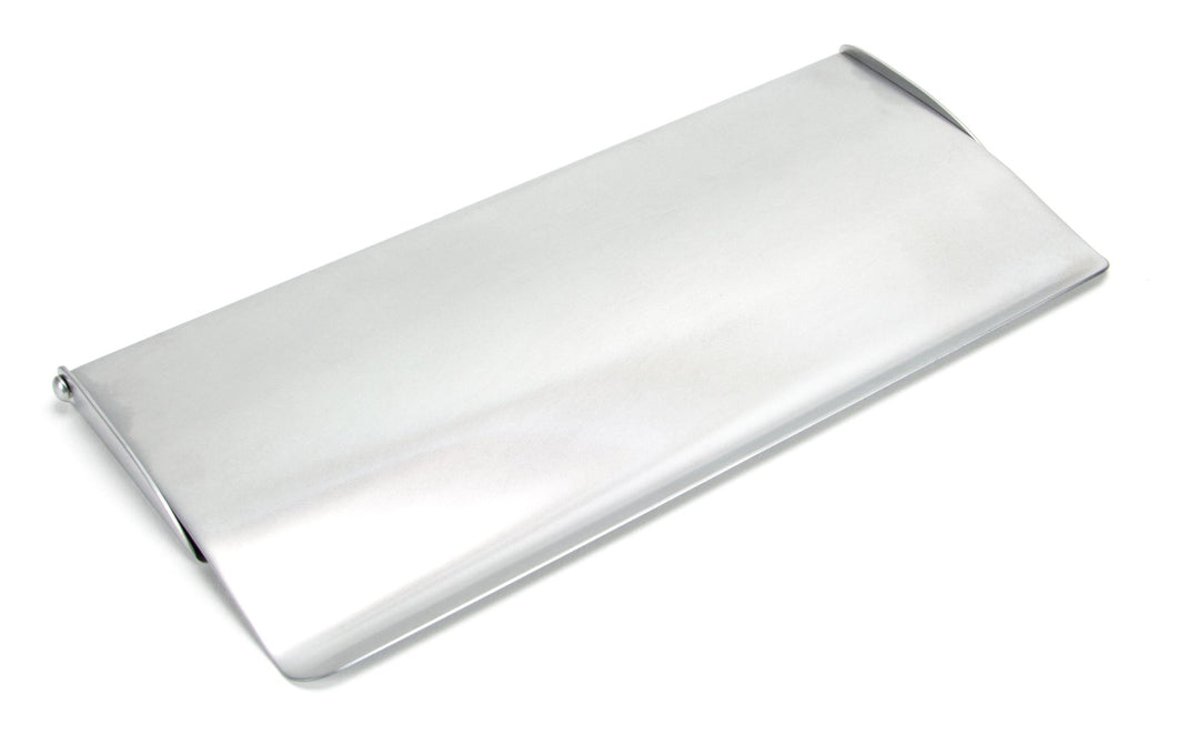 92006 Satin Chrome Small Letter Plate Cover