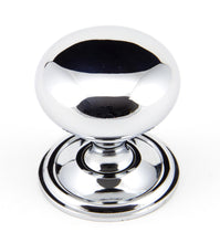 Load image into Gallery viewer, 92031 Polished Chrome Mushroom Cabinet Knob 38mm
