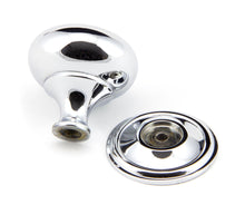 Load image into Gallery viewer, 92031 Polished Chrome Mushroom Cabinet Knob 38mm
