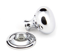 Load image into Gallery viewer, 92032 Polished Chrome Mushroom Cabinet Knob 32mm
