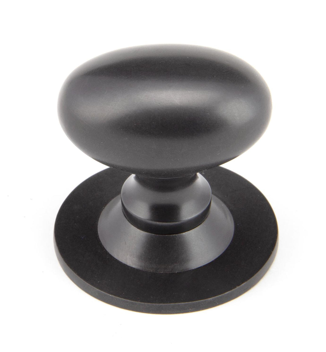 92035 Aged Bronze Oval Cabinet Knob 40mm