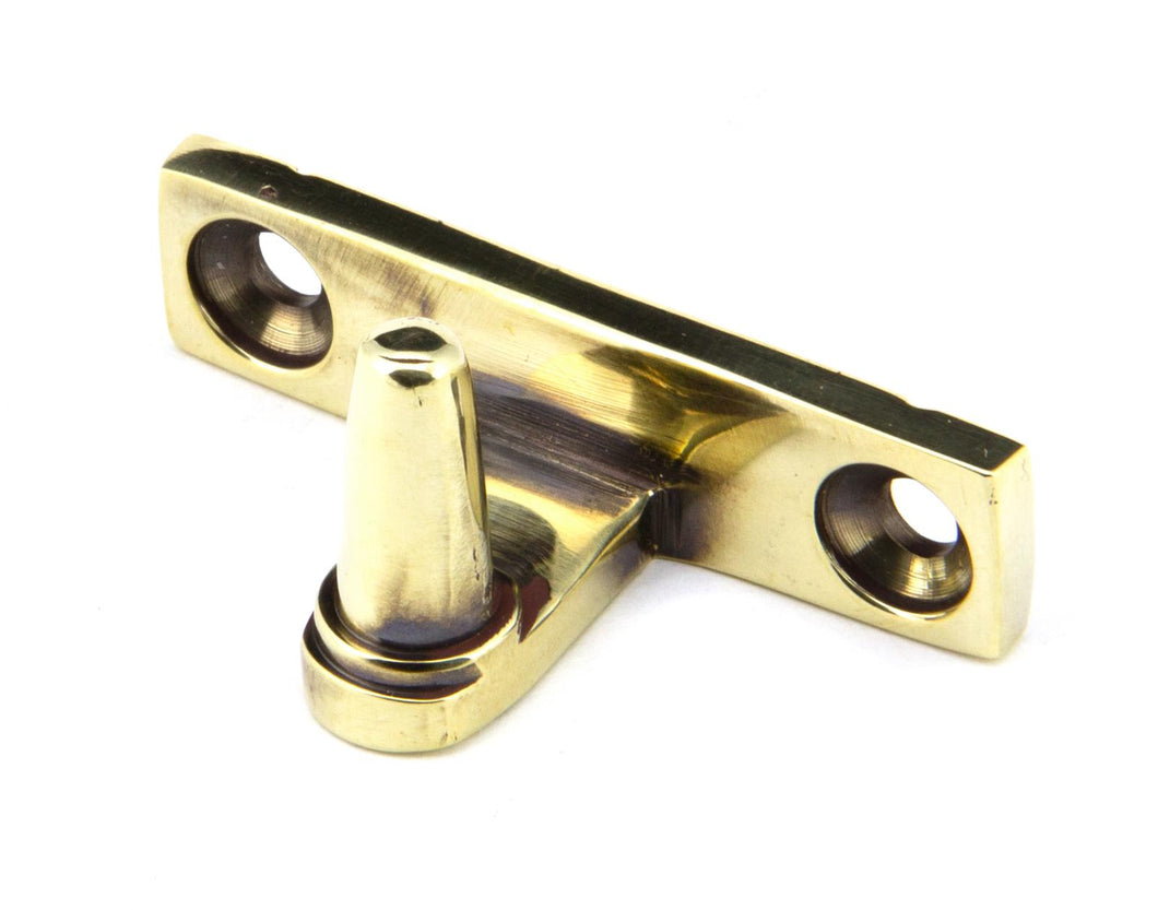 92038 Aged Brass Cranked Stay Pin