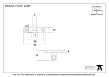 Load image into Gallery viewer, 92039 Polished Nickel Cranked Stay Pin
