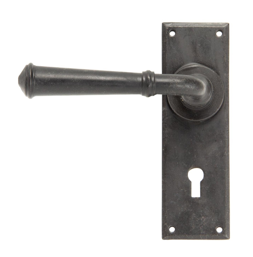 92051 External Beeswax Regency Lever Lock Set