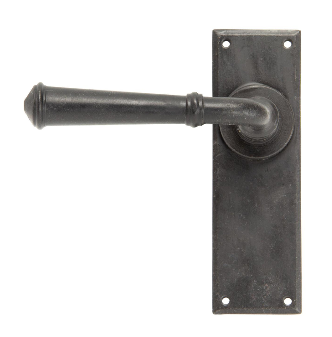 92052 External Beeswax Regency Lever Latch Set