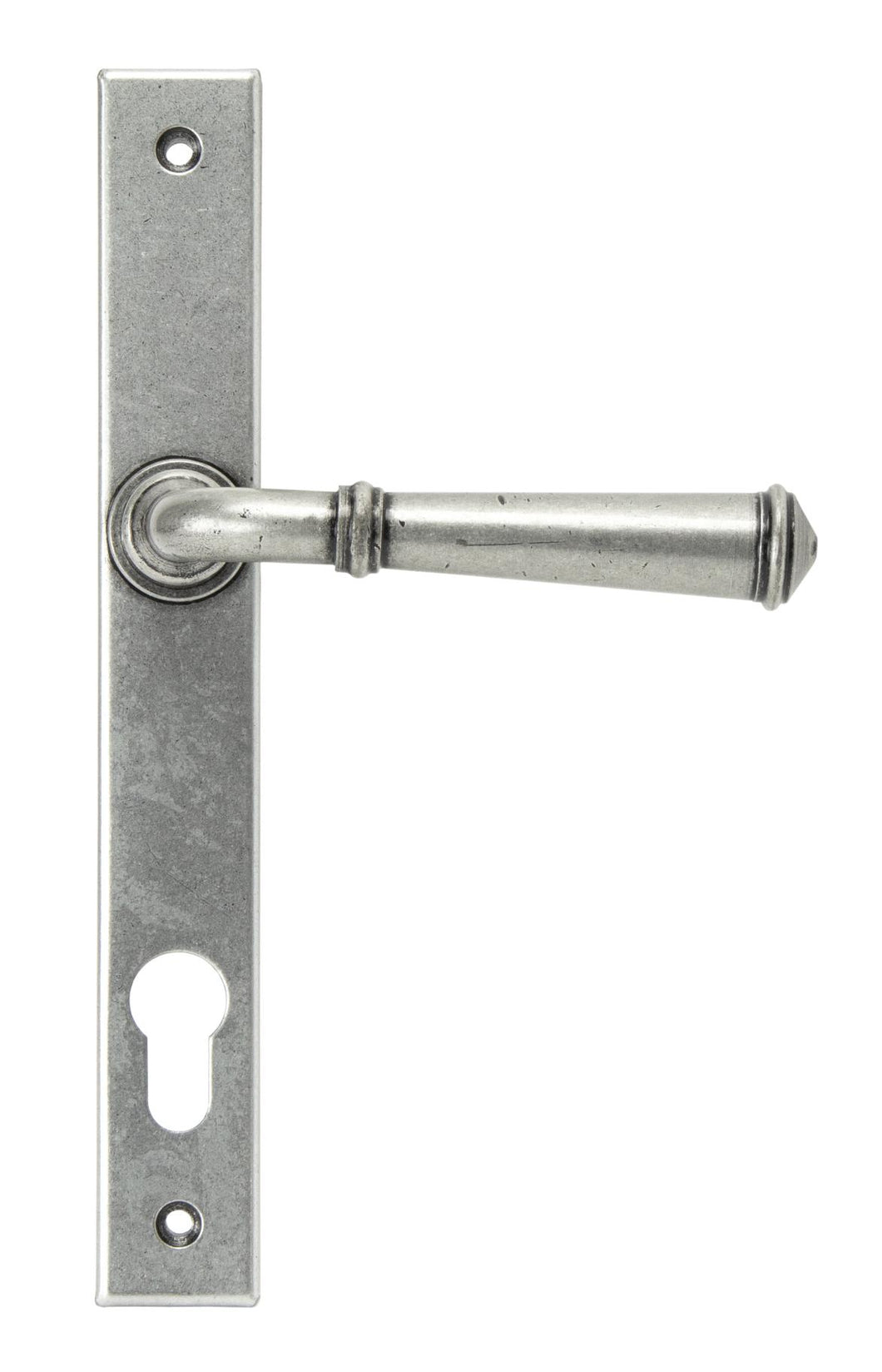 92062 Pewter Regency Slimline Lever Espag. Lock Set
