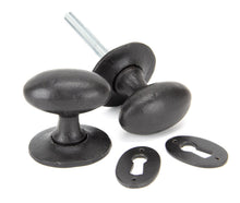 Load image into Gallery viewer, 92065 External Beeswax Oval Mortice/Rim Knob Set

