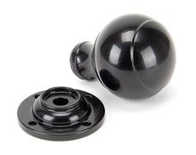 Load image into Gallery viewer, 92068 Black Regency Mortice/Rim Knob Set
