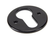 Load image into Gallery viewer, 92074 Black Regency Euro Escutcheon
