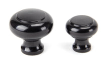 Load image into Gallery viewer, 92101 Black Regency Cabinet Knob - Large
