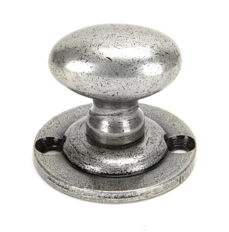 92129 Pewter Oval Rack Bolt