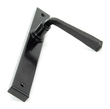 Load image into Gallery viewer, 92133 Black Avon Slimline Lever Latch Set
